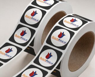 Sticker op rol drukken