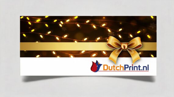 Cadeaubonnen drukken en ontwerpen